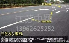 道路交通標(biāo)線圖文講解，僅花1分鐘讓你快速看懂，再也不會被違章扣分