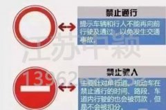 以下道路交通標(biāo)志老司機(jī)都不一定知道？90%人都會(huì)混淆！