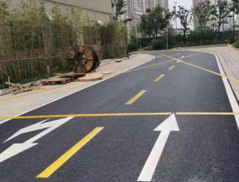 蘇州小區道路劃線哪家好？推薦江蘇中穎